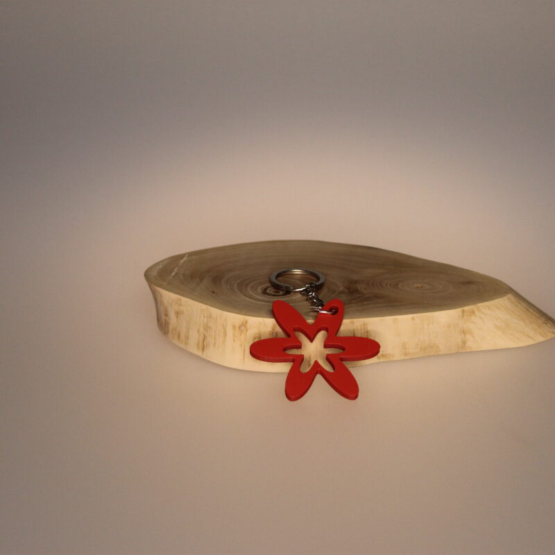 Geometrie Florală – Breloc Modern